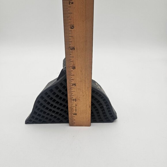 Antique Hand Carved Wood Textile Geometric Pattern Fabric Stamp Block - Picture 8 of 8